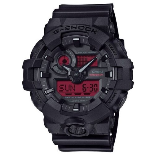 Casio G-Shock mu&amp;scaron;ki sat ( GA-700BBR-1A ) Slike