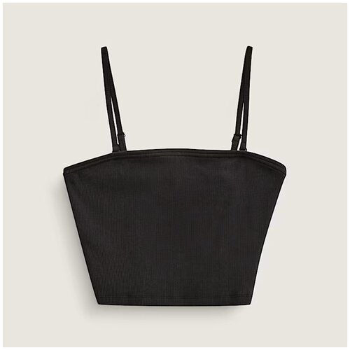 Vans Topi &amp;amp; Bluze DREW RIB TUBE TOP Črna Slike