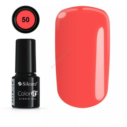 Silcare color IT-50 trajni gel lak za nokte uv i led Slike