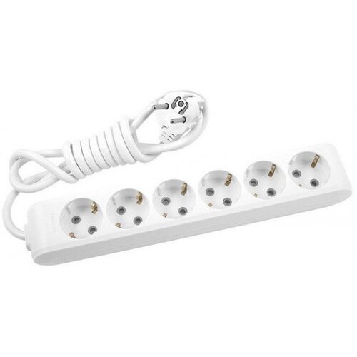 Panasonic Priklj.prenosna &scaron;estostruka 6Mx2m 3x1,5mm2 16A 250V WLTB0462-2WH EU4 X-tendia bela Cene