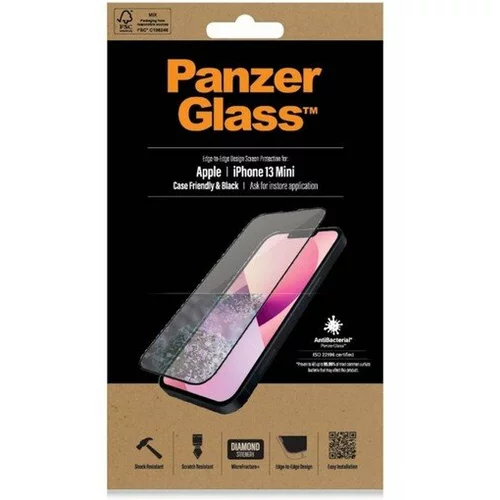 Panzerglass zaščitno steklo za iPhone 13 Mini Cf Ab Black PRO2744