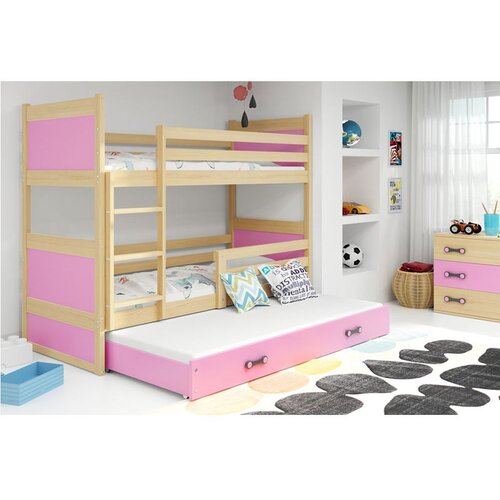  Pograd BMS Rico za 3 osebe 200x90 cm, PINE roza Cene