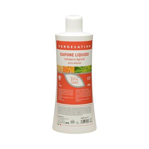VERDESATIVA Tekoče milo s konopljo in citrusi - 1 l Slike