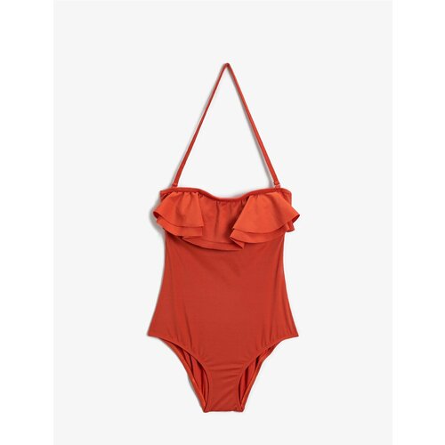 Koton Swimsuit - Brown - Plain Cene