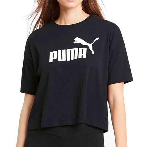Puma Majica črna / bela Cene