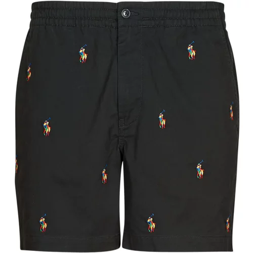 Polo Ralph Lauren Kratke hlače & Bermuda SHORT "PREPSTER" EN CHINO LEGER AVEC CORDON DE SERAGE Črna