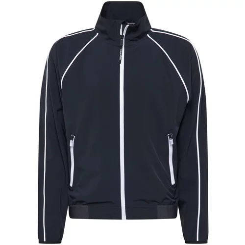 Calvin Klein Sportska jakna mornarsko plava / crna / bijela