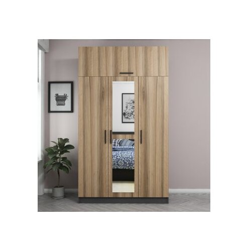 Hanah home Braon ormar Minar 3 255 (506MNR2410) Slike