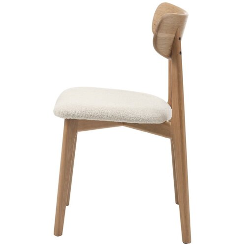 Unique Furniture Kremno bel/naraven jedilni stol Elim &amp;ndash; Slike