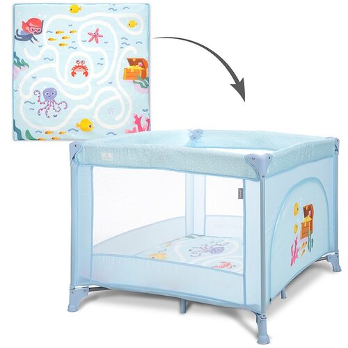 Lorelli Play N Relax vrtić za bebe, Airy Blue Sea Slike