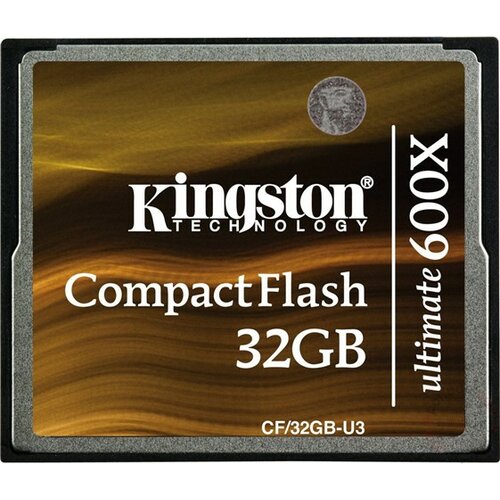 Kingston Compact Flash 32GB Ultimate 600x CF/32GB-U3 memorijska kartica Slike