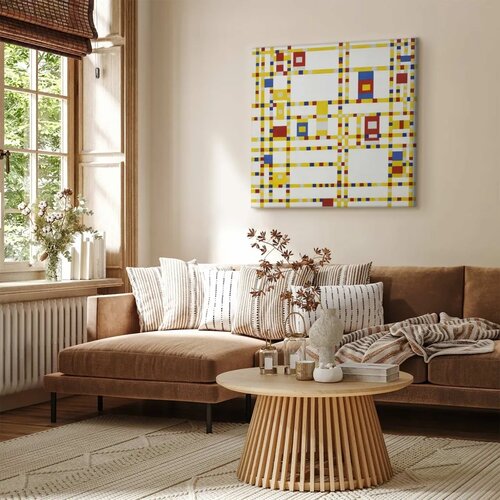  Slika - Piet Mondrian &amp;ndash; Broadway Boogie Woogie 80x80 Standard Slike