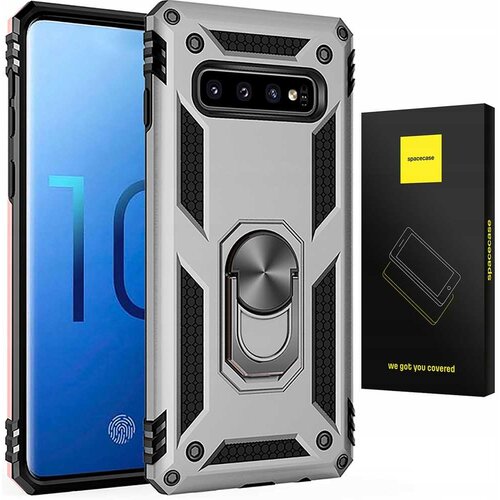 Spacecase OVITEK CASE ZA SAMSUNG GALAXY S10+ RING NX SREBRN, (21962980) Cene