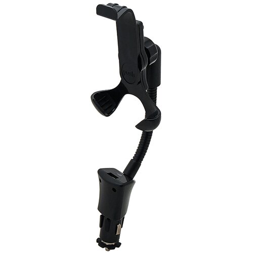 Univerzalni auto držač sa USB punjačem za 12-24V utičnicu Slike