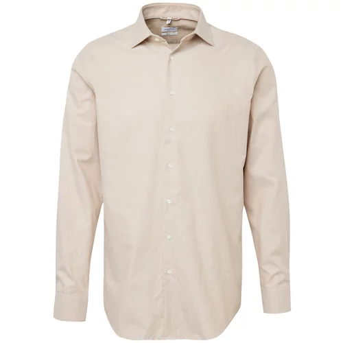 Seidensticker Poslovna košulja ecru/prljavo bijela