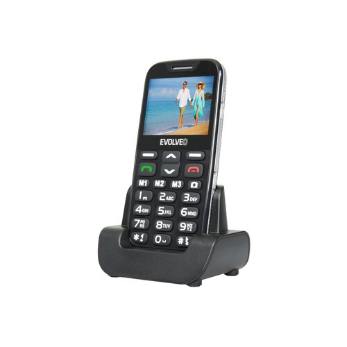 Evolveo Easyphone xd telefon za starej&amp;scaron;e - črn Slike