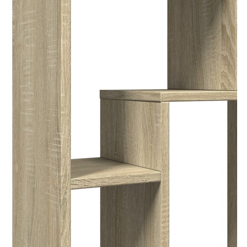  Regal za knjige boja hrasta 63x20x90 cm od konstruiranog drva Slike
