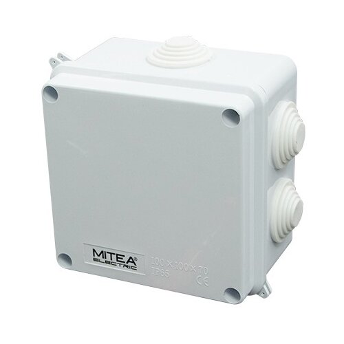 Mitea Electric Razvodna kutija sa gumenom zaptivkom (7 uvodnica) IP65 ME-K100x100x70mm Cene
