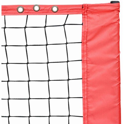  Teniska mreža Crna i crvena 301 x 90,5 x 87 cm Poliester Slike