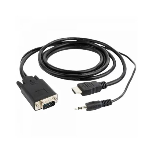  Kabl HDMI-VGA+Audio Gembird A-HDMI-VGA-03-6 1.8m Cene