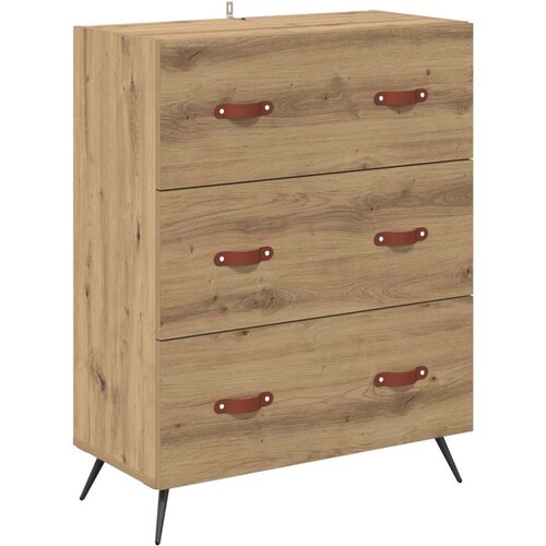  Komoda Zanatski Hrast 69 5 x 34 x 90 cm Konstrukcijsko drvo - Zanatski hrast Cijene