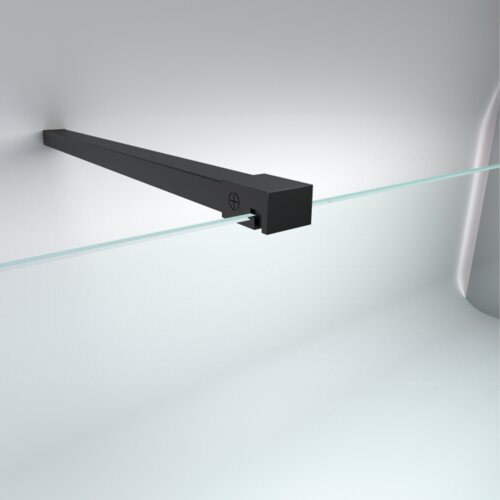 Copen stakleni paravan monte plus 8mm staklo i držač peskira - 120 cm Slike