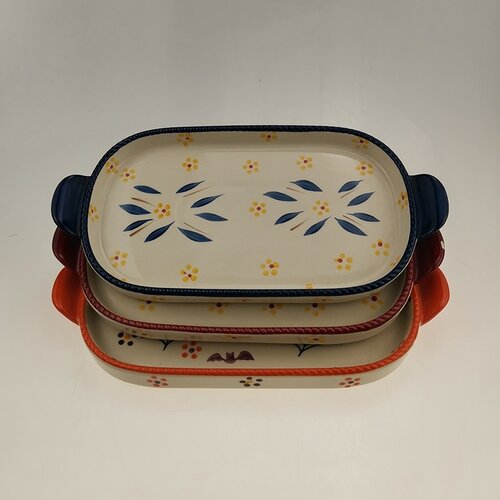 Pekač plitki keramički 41x20cm 181061 Cene