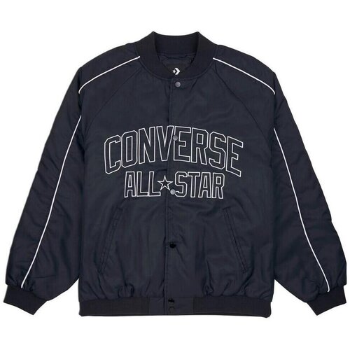 Converse Jakne RETRO VARSITY JACKET Črna Slike