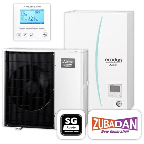 Mitsubishi zubadan PUD-SHWM120YAA+ERSD-YM9D 12kW split toplotna črpalka brez bojlerja - Slike