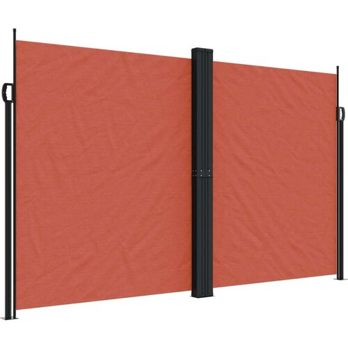  Bočna tenda na uvlačenje terakota 200x1000 cm Slike