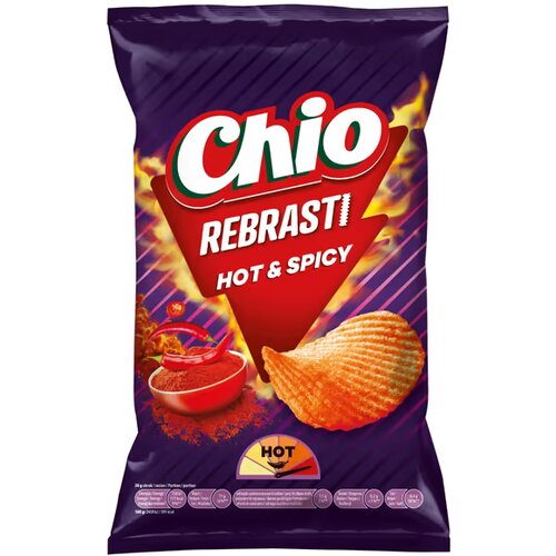 Chio Čips hot &amp;amp; spicy 80g Slike