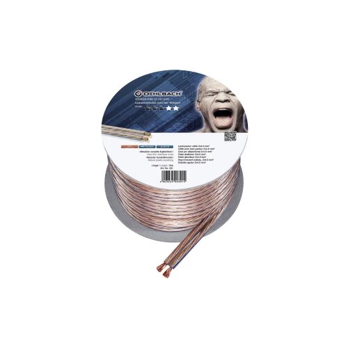 Oehlbach Zvučnički kabel 2 x 4.00 mm² Prozirna 301 10 m Cijene