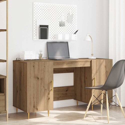  Stol hrast artisan Konstruirano drvo 140 x 50 x 75 cm Slike