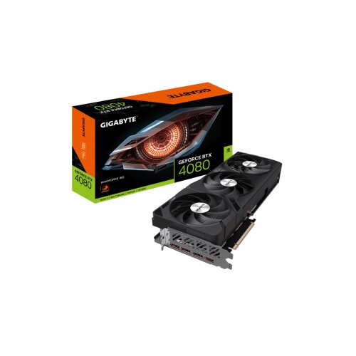 Gigabyte VGA RTX 4080 WF 16GB16GB GDDR6X 256bit;3xDP,1xHDMIGVN4080W-00-G Slike