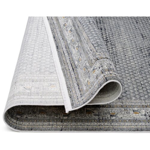 Dieter Knoll TKANA PREPROGA Monza 240/340 cm tkano siva Slike