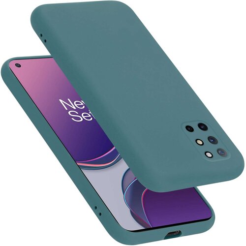 Cadorabo Ohi&scaron;je je združljivo z OnePlus 8T in tekoča zelena - Za&scaron;čitni ovitek iz prožnega silikona TPU, (20859908) Cene