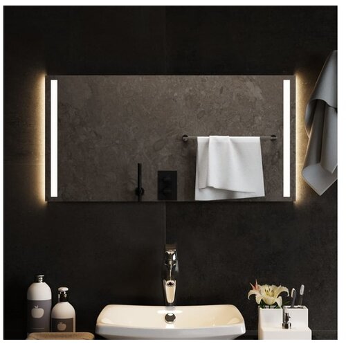  LED kopalniško ogledalo 80x40 cm Cene