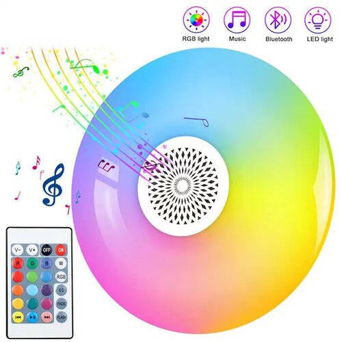  led rgb plafonjera sa bluetooth zvučnikom 30W Slike