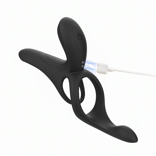 HoneyPlayBox - Pleasure Pivot App-controlled Couples Vibrator Black Cijene