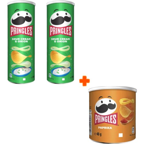 Pringles čips paket, 3 proizvoda Slike