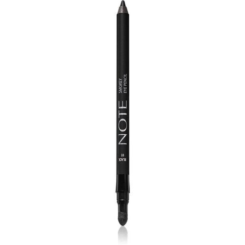 Note Cosmetique Smokey Eye Pencil vodoodporni svinčnik za oči 01 Black 1,2 g Cene