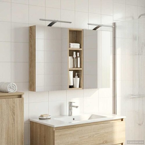  Set ormarića za kupaonicu 3 kom. 100 x 10,5 x 60,5 cm Cijene