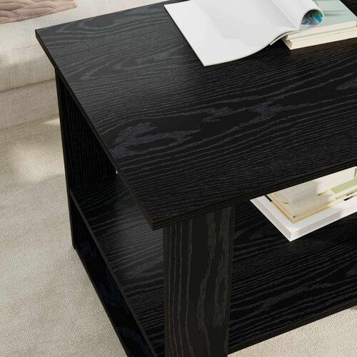  Stolić za kavu Crni hrast 72 x 50 x 50 cm Konstruirano drvo Slike