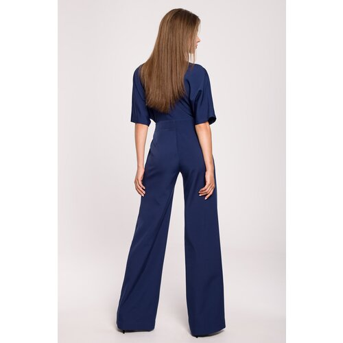 Stylove Woman&amp;#039;s Jumpsuit S285 Navy Blue Slike