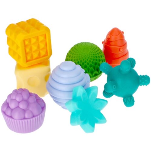 BamBam Set of Textured Toys aktivna igračka 6m+ 8 kom Slike