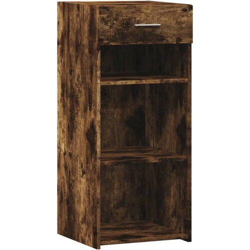 Maison Chic Komoda - Predalnik dimljeni hrast 40x42,5x93 cm inženirski les, (21718495) Cene