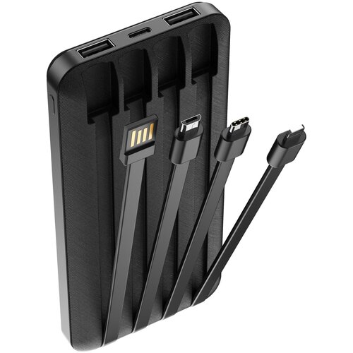Forever prenosna baterija Power Bank 10.000mAh z vgrajenimi kabli USB, USB tipC, Lightning in microUSB Cene