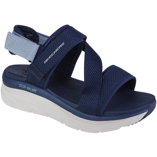 Skechers Športni sandali D apos;Lux Walker Kind Mind Modra Cene