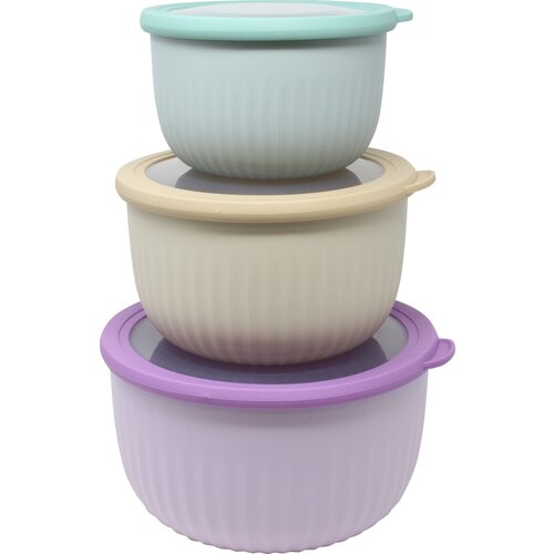 Pedrini Posoda s pokrovom set 3kos 14, 18, 21cm x h13cm / pvc, (20456182) Cene