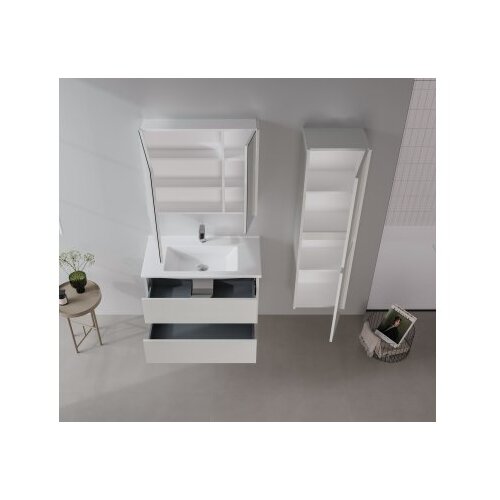 Hanah home Kupatilski ormarić sa umivaonikom i ogledalom (2 komada) Arno 85 785 Cene